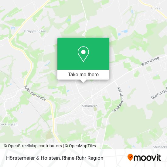 Hörstemeier & Holstein map
