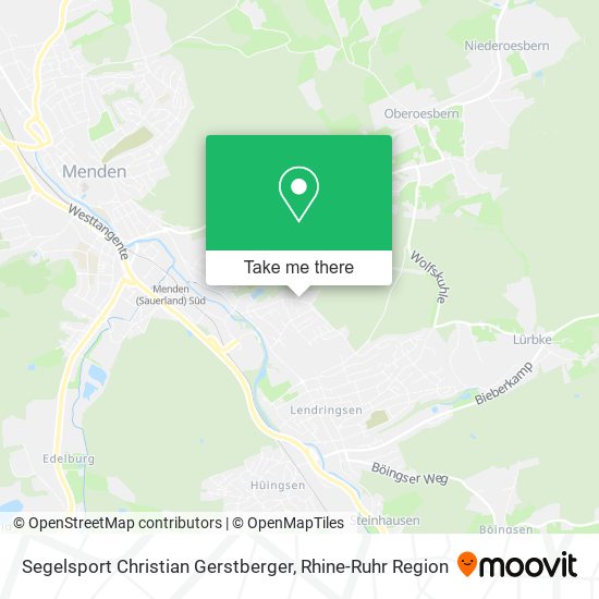 Segelsport Christian Gerstberger map