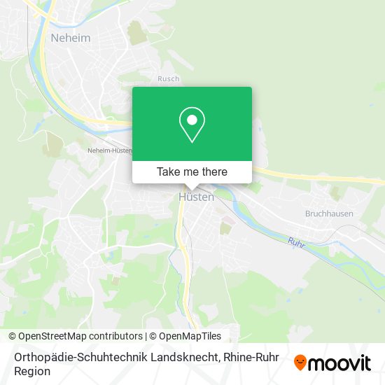 Orthopädie-Schuhtechnik Landsknecht map