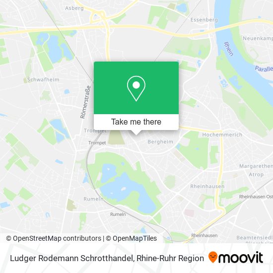 Ludger Rodemann Schrotthandel map