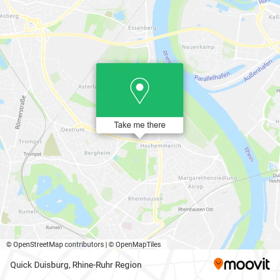 Карта Quick Duisburg