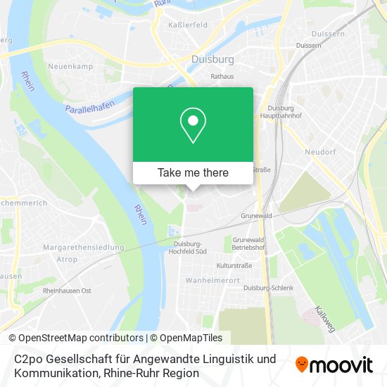 C2po Gesellschaft für Angewandte Linguistik und Kommunikation map