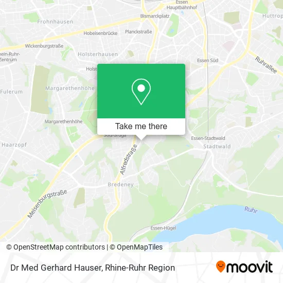 Карта Dr Med Gerhard Hauser