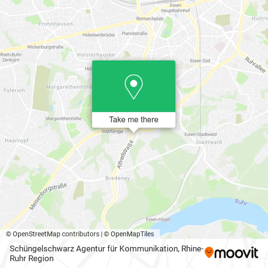 Карта Schüngelschwarz Agentur für Kommunikation