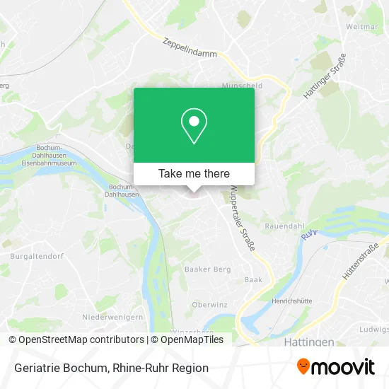Карта Geriatrie Bochum