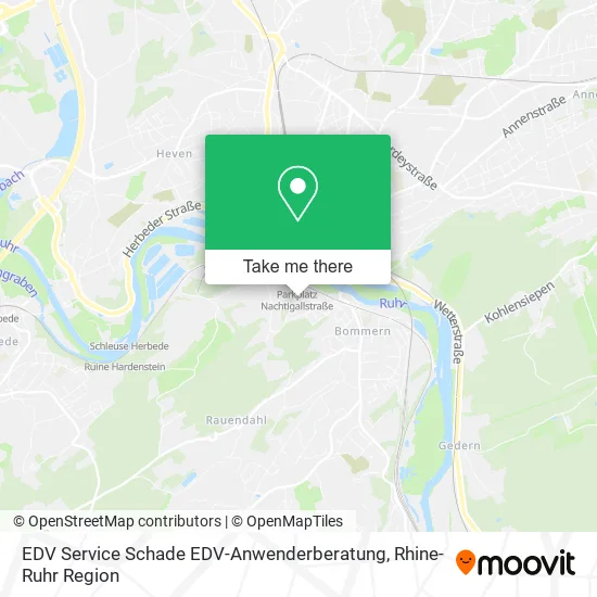 Карта EDV Service Schade EDV-Anwenderberatung