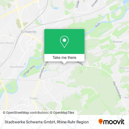 Stadtwerke Schwerte GmbH map