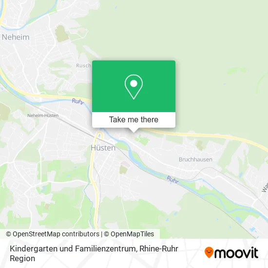 Kindergarten und Familienzentrum map