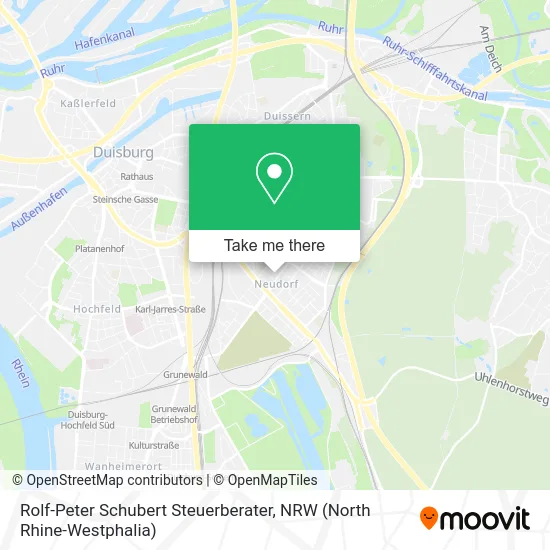 Rolf-Peter Schubert Steuerberater map