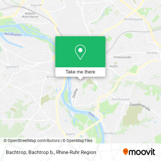 Bachtrop, Bachtrop b. map