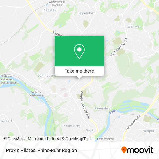 Praxis Pilates map