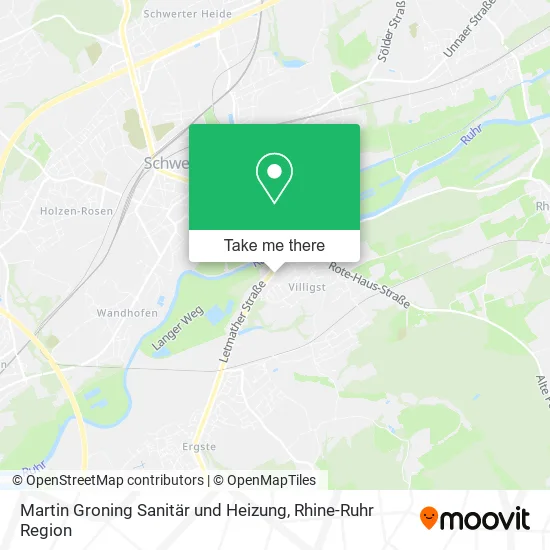 Карта Martin Groning Sanitär und Heizung