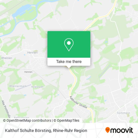 Kalthof Schulte Börsting map