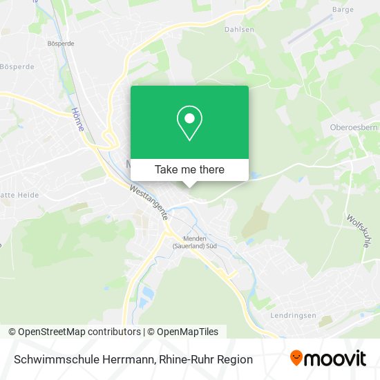 Schwimmschule Herrmann map