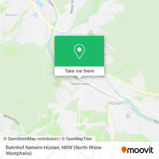 Карта Bahnhof Neheim-Hüsten