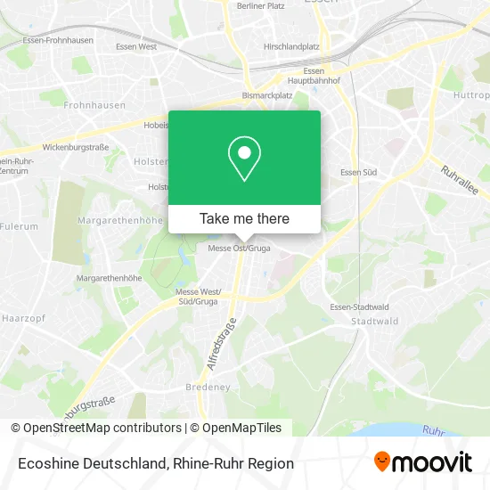 Карта Ecoshine Deutschland