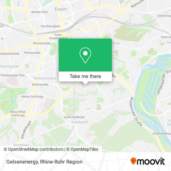 Gelsenenergy map