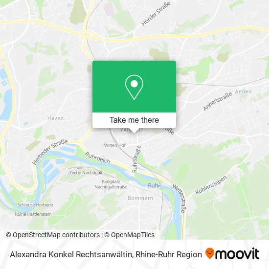 Карта Alexandra Konkel Rechtsanwältin