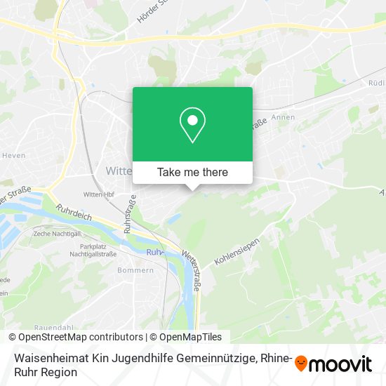 Waisenheimat Kin Jugendhilfe Gemeinnützige map