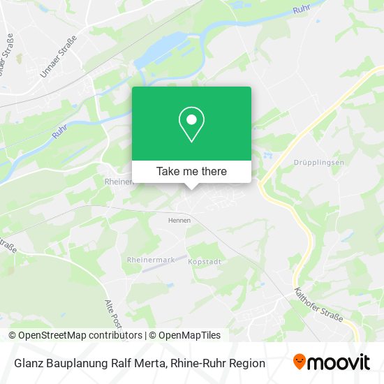 Glanz Bauplanung Ralf Merta map