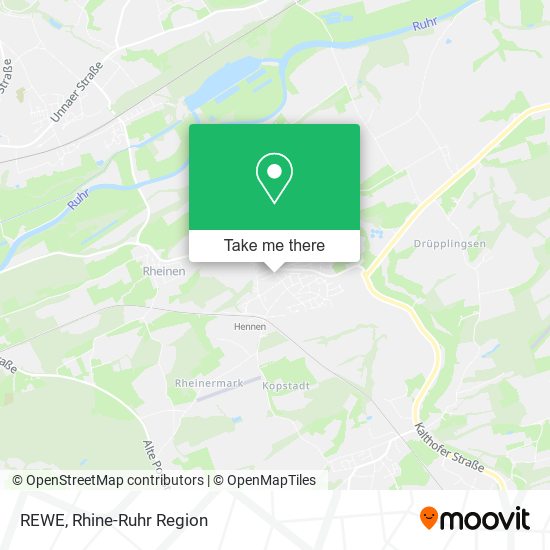 REWE map