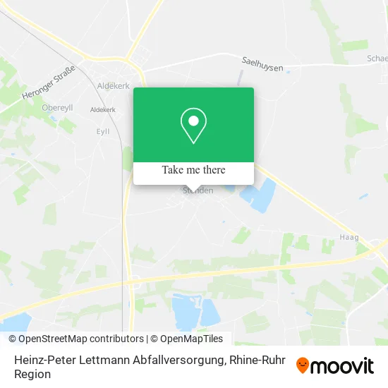 Карта Heinz-Peter Lettmann Abfallversorgung