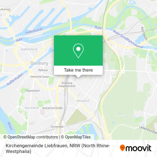 Kirchengemeinde Liebfrauen map