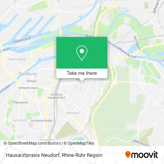 Карта Hausarztpraxis Neudorf
