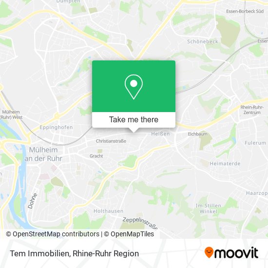 Tem Immobilien map