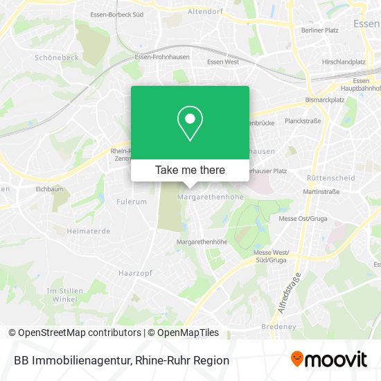 BB Immobilienagentur map