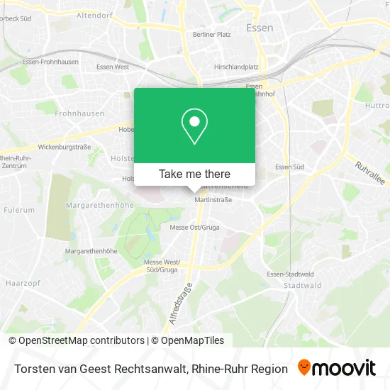 Карта Torsten van Geest Rechtsanwalt