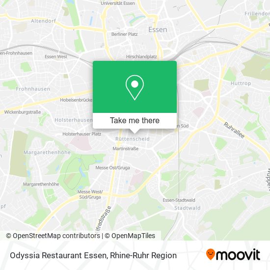 Odyssia Restaurant Essen map