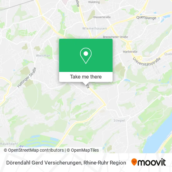 Карта Dörendahl Gerd Versicherungen