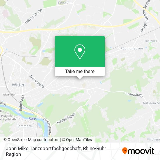 John Mike Tanzsportfachgeschäft map