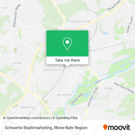 Schwerte Stadtmarketing map