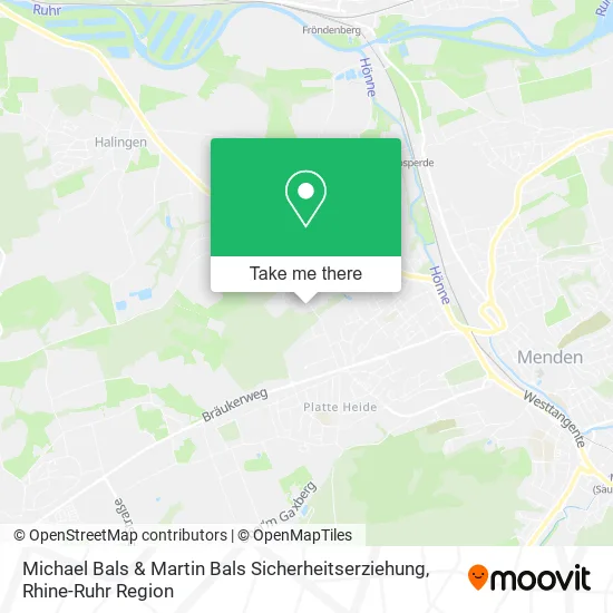 Карта Michael Bals & Martin Bals Sicherheitserziehung