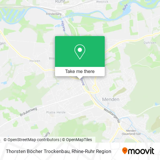 Карта Thorsten Böcher Trockenbau