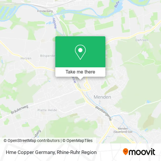 Карта Hme Copper Germany