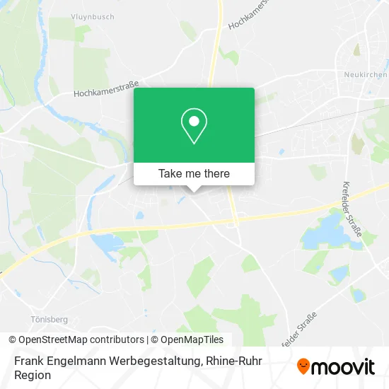 Карта Frank Engelmann Werbegestaltung