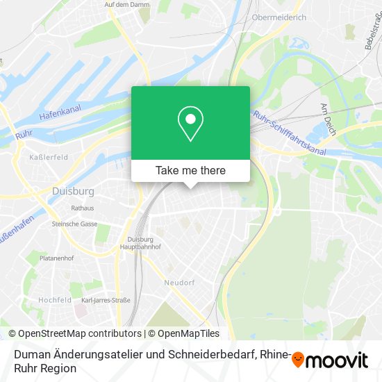 Duman Änderungsatelier und Schneiderbedarf map