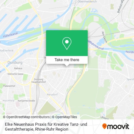 Elke Neuenhaus Praxis für Kreative Tanz- und Gestalttherapie map