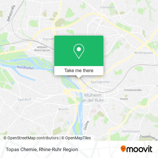 Topas Chemie map