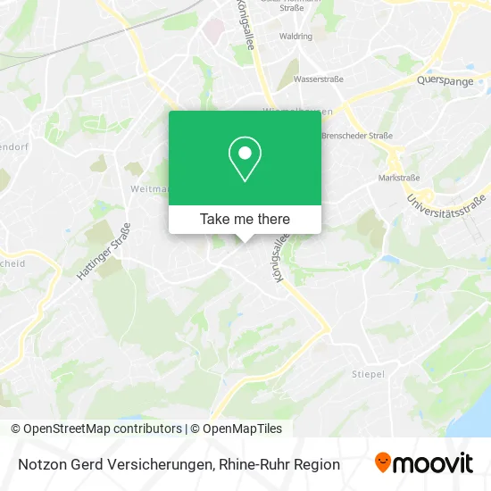 Карта Notzon Gerd Versicherungen