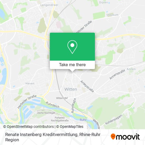 Renate Instenberg Kreditvermittlung map