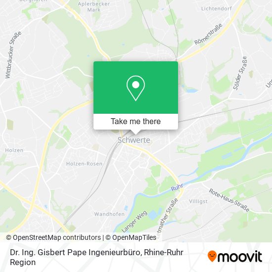 Dr. Ing. Gisbert Pape Ingenieurbüro map