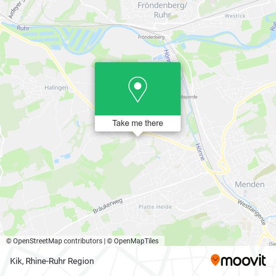Карта Kik