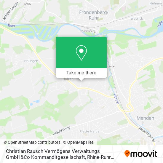 Christian Rausch Vermögens Verwaltungs GmbH&Co Kommanditgesellschaft map