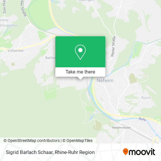 Sigrid Barlach Schaar map