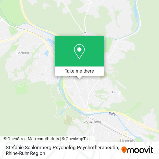 Карта Stefanie Schlomberg Psycholog.Psychotherapeutin