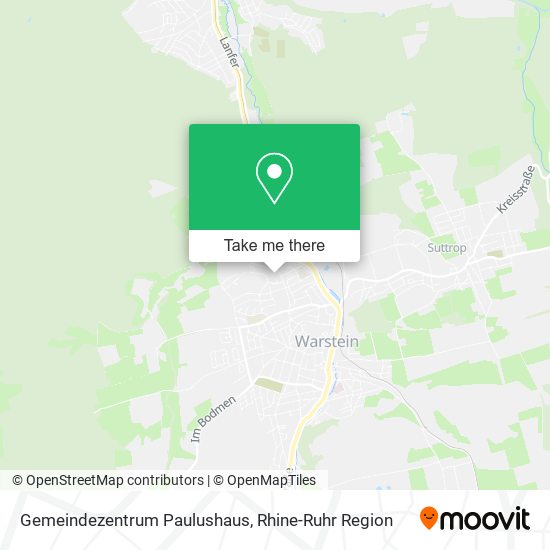 Gemeindezentrum Paulushaus map